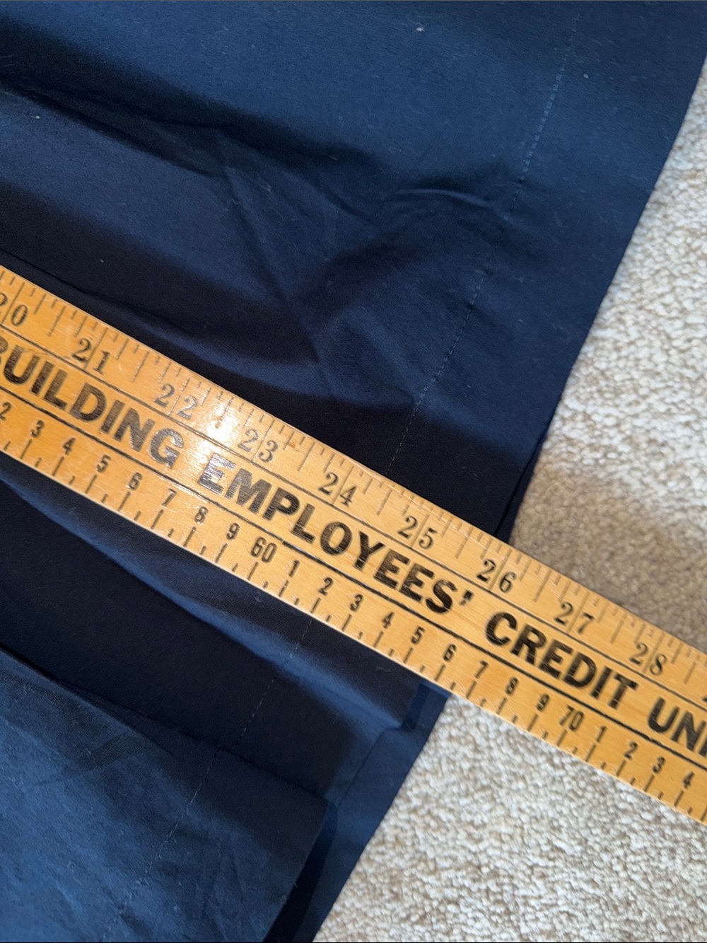 Banana Republic Navy A-Line Paperbag Waist Skirt with Tie size 6P NWT - Picture 10 of 10